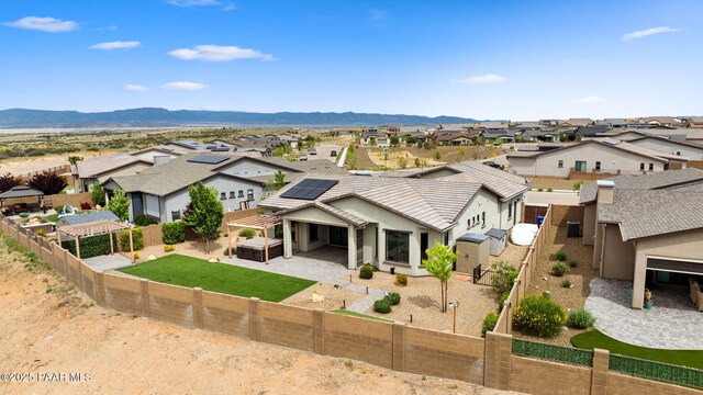 5357 Crescent Edge Dr, Prescott, AZ 86301 - aerial perspective of suburban area featuring mountains