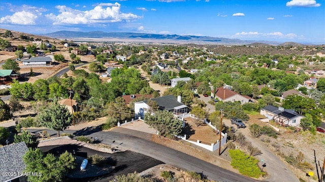 1287 N Lois Dr, Prescott, AZ 86301 - aerial perspective of suburban area with a mountainous background