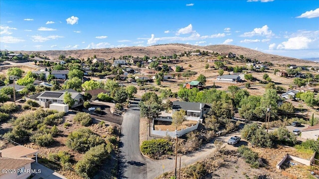 1287 N Lois Dr, Prescott, AZ 86301 - aerial view of residential area with a mountainous background