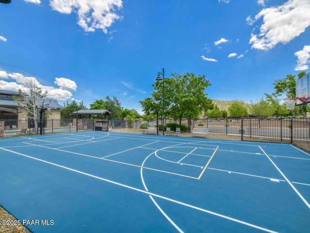 1147 N Lucky Draw Dr, Prescott Valley, AZ 86314 - view of tennis court with community basketball court