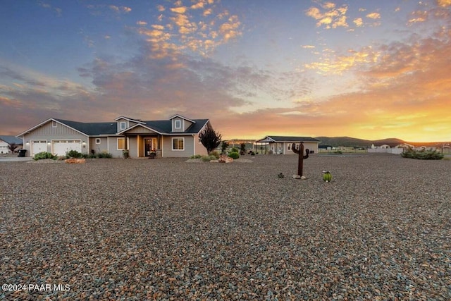 9820 N Echo Ridge Cir, Prescott Valley, AZ 86315 - view of front facade with a garage