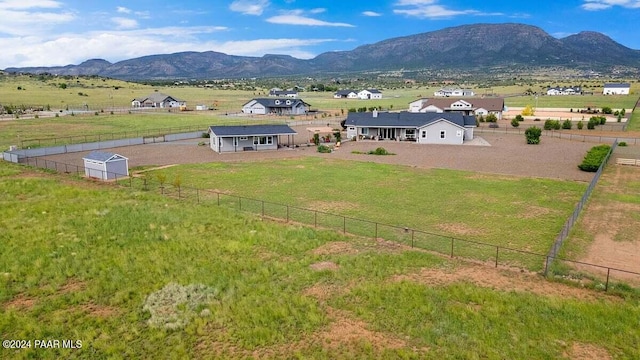 9820 N Echo Ridge Cir, Prescott Valley, AZ 86315 - mountain view featuring a rural view