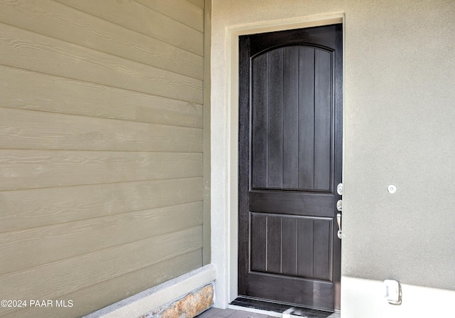 view of property entrance