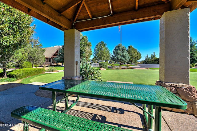 view of patio