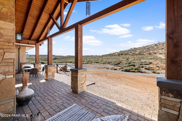 view of patio