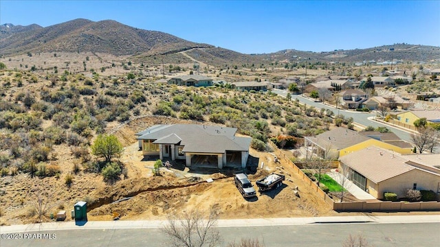 1052 N Cloud Cliff Pass, Prescott Valley, AZ 86314 - view of subject property featuring a mountain backdrop