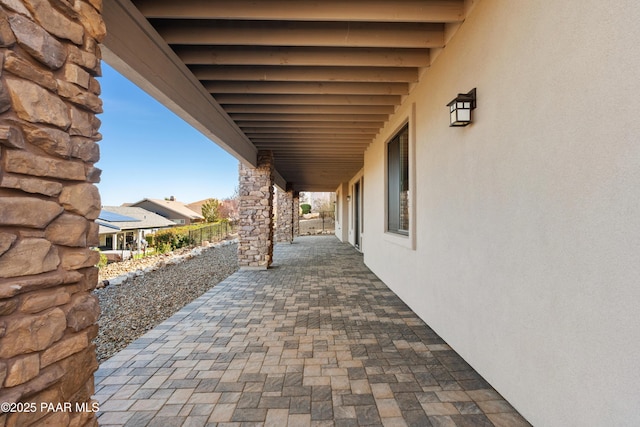 view of patio