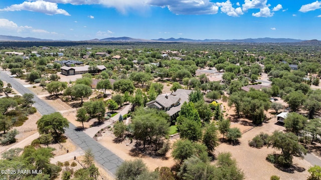 2469 W Post Oak Dr, Prescott, AZ 86305 - bird's eye view of a mountainous background