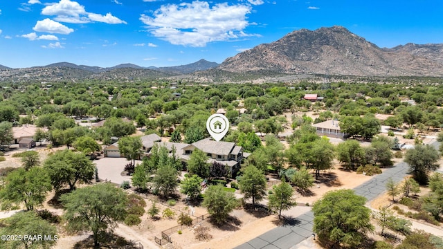 2469 W Post Oak Dr, Prescott, AZ 86305 - drone / aerial view of mountains