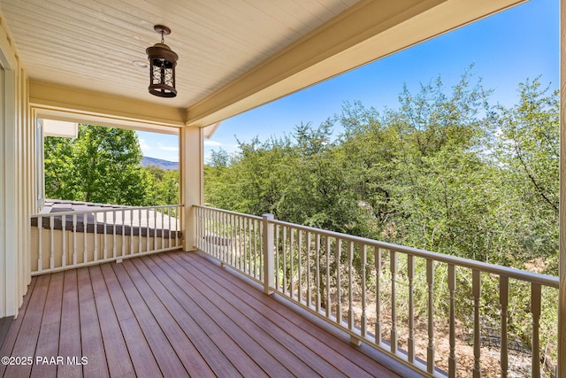 2469 W Post Oak Dr, Prescott, AZ 86305 - view of wooden terrace