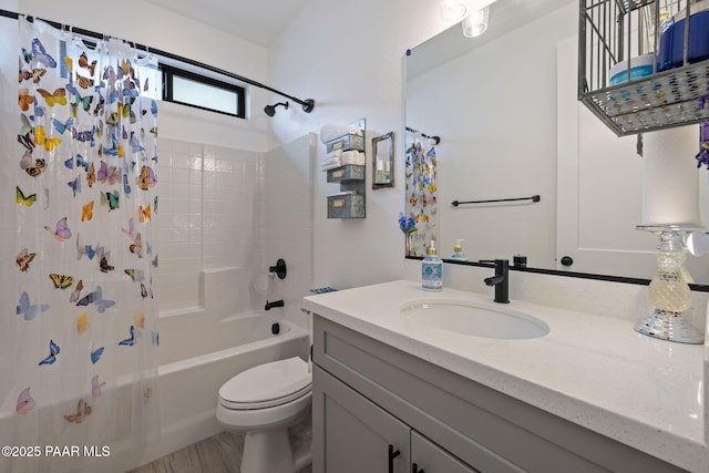 5083 N Kingsley Ct, Prescott Valley, AZ 86314 - full bathroom with vanity and shower / bath combination with curtain