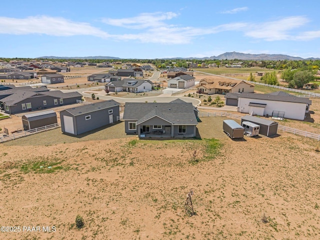 1450 Henry Dr, Chino Valley, AZ 86323 - aerial perspective of suburban area featuring a mountainous background