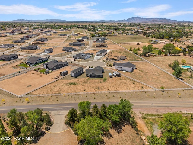 1450 Henry Dr, Chino Valley, AZ 86323 - aerial perspective of suburban area featuring a mountainous background