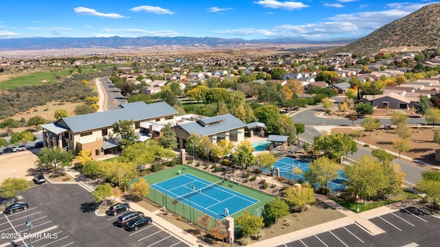 1291 N Wide Open Trl, Prescott Valley, AZ 86314 - aerial perspective of suburban area with a mountain backdrop
