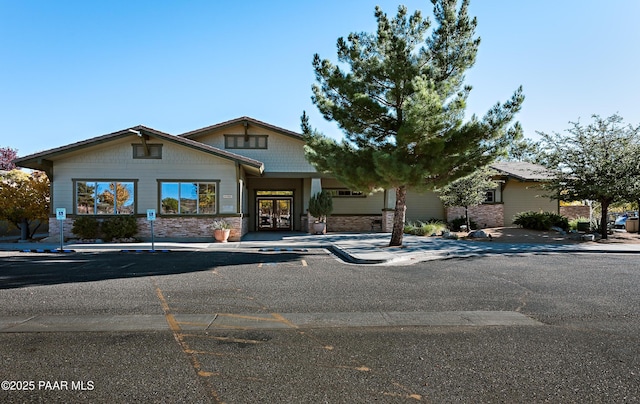 1291 N Wide Open Trl, Prescott Valley, AZ 86314 - craftsman inspired home featuring stone siding