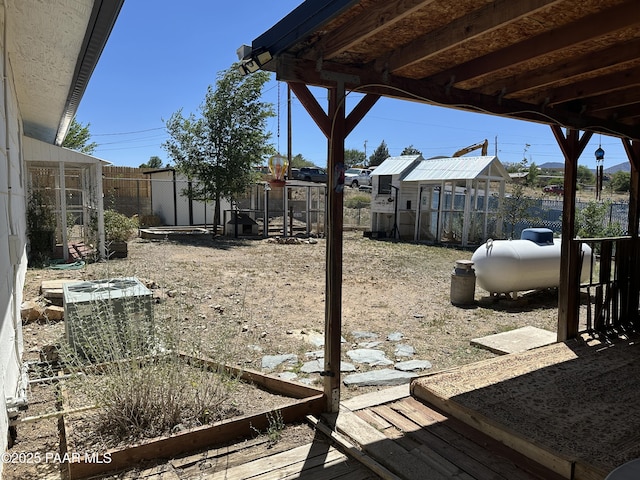 2532 Huron St, Dewey-Humboldt, AZ 86329 - fenced backyard with a shed