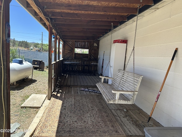 2532 Huron St, Dewey-Humboldt, AZ 86329 - view of wooden deck
