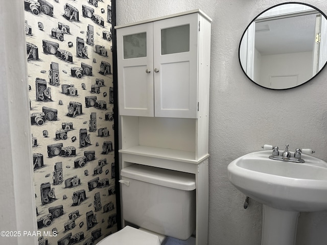 2532 Huron St, Dewey-Humboldt, AZ 86329 - bathroom with toilet and a textured wall