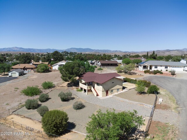 17571 E Hummingbird Ln, Mayer, AZ 86333 - view from above of property featuring mountains
