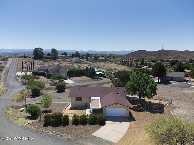 17571 E Hummingbird Ln, Mayer, AZ 86333 - view of subject property with a mountain backdrop