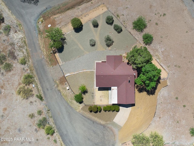 17571 E Hummingbird Ln, Mayer, AZ 86333 - aerial view of property and surrounding area