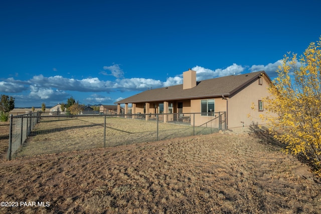 view of back of house