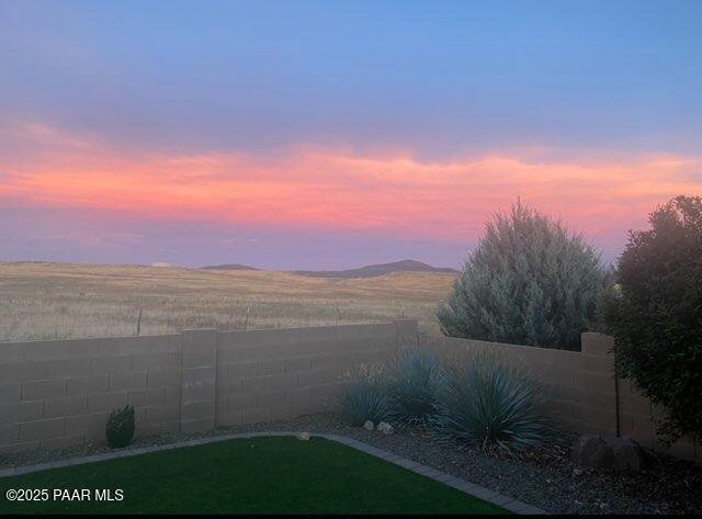 921 N Soliz St, Dewey-Humboldt, AZ 86327 - fenced backyard with a mountain view