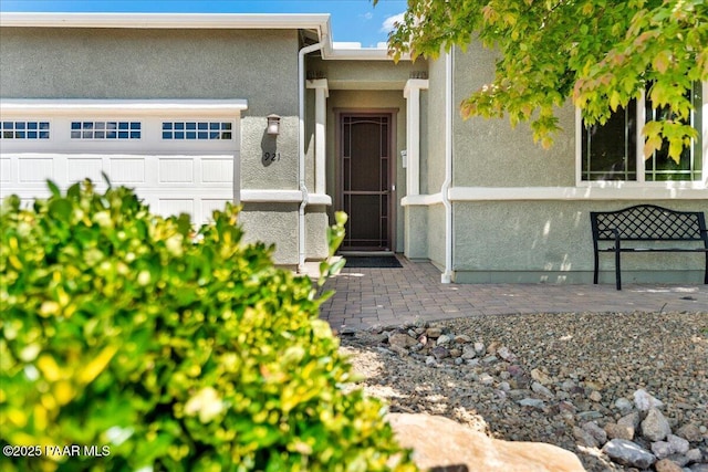 921 N Soliz St, Dewey-Humboldt, AZ 86327 - entrance to property featuring stucco siding and a garage