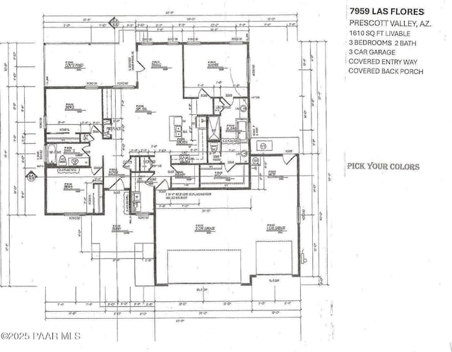 7959 E Las Flores Ave, Prescott Valley, AZ 86314 - home floor plan