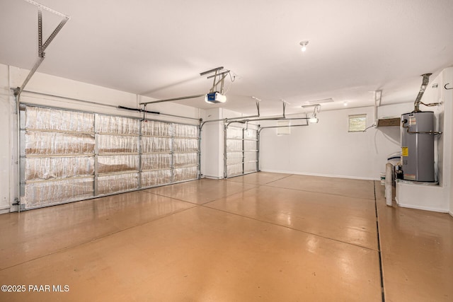 8214 S 48th Dr, Laveen, AZ 85339 - garage with water heater and a garage door opener
