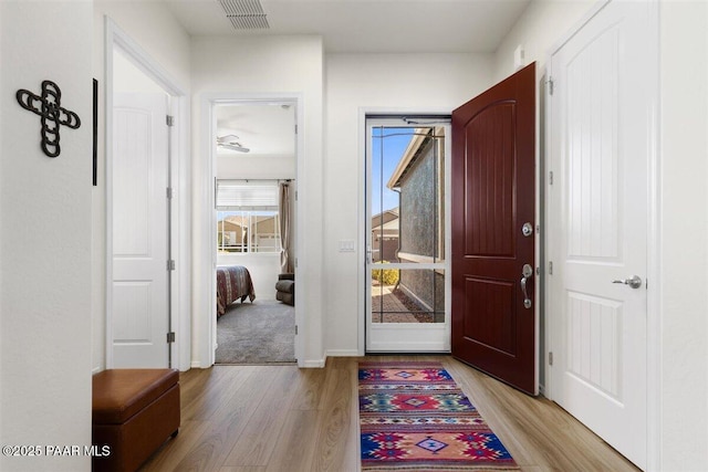 13014 E Vega St, Dewey-Humboldt, AZ 86327 - entryway featuring light wood finished floors and baseboards