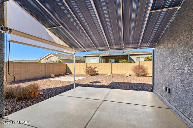 13014 E Vega St, Dewey-Humboldt, AZ 86327 - fenced backyard with a patio