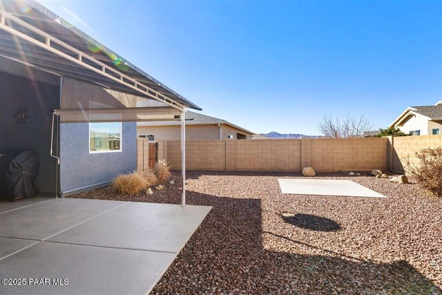 13014 E Vega St, Dewey-Humboldt, AZ 86327 - fenced backyard with a patio