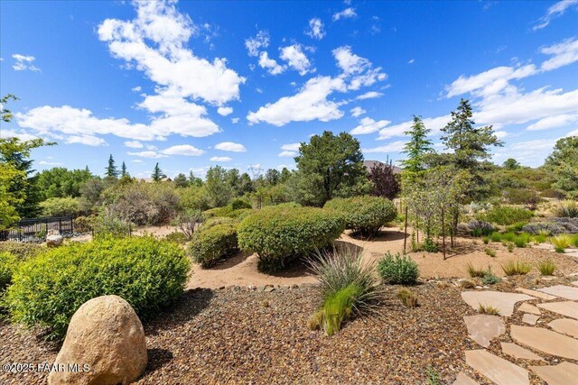 5560 W Halcyone Cir, Prescott, AZ 86305 - view of yard with fence and a gate