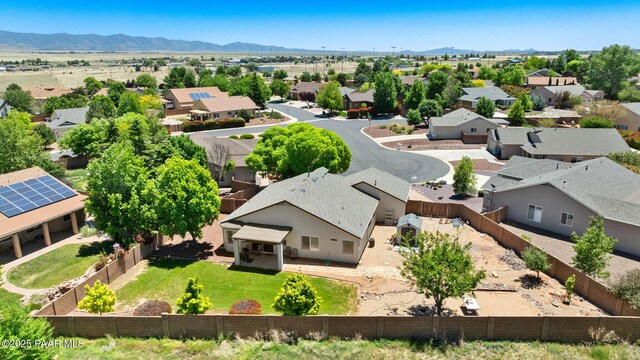 7812 E Rusty Spur Trl, Prescott Valley, AZ 86315 - aerial perspective of suburban area featuring mountains
