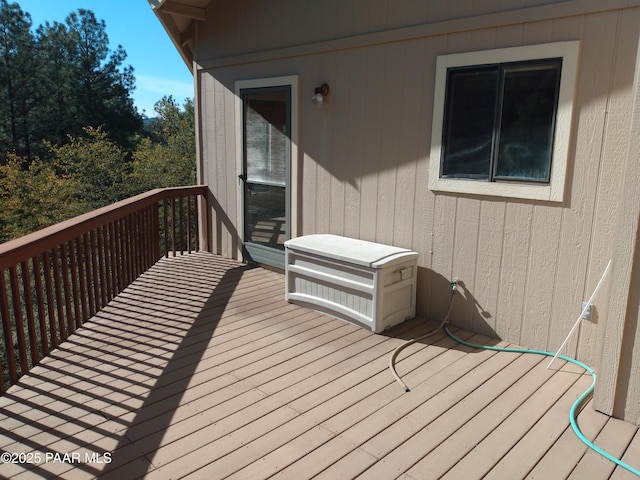 918 Marcus Dr, Prescott, AZ 86303 - view of wooden terrace