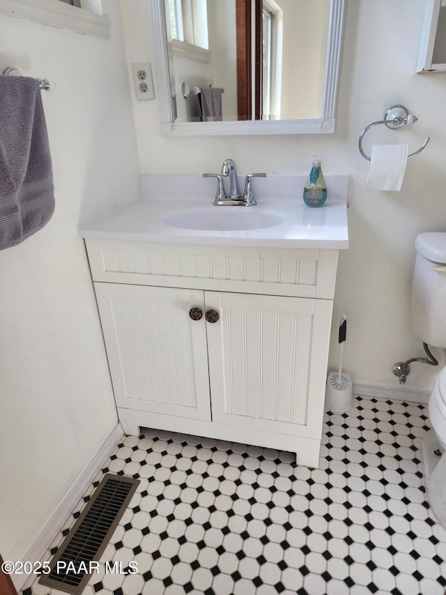 1024 W Copper Basin Rd, Prescott, AZ 86303 - bathroom with vanity and tile patterned floors