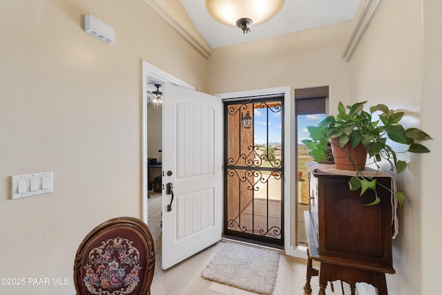 26455 N Bull Snake Rd, Paulden, AZ 86314 - entryway featuring wood finished floors