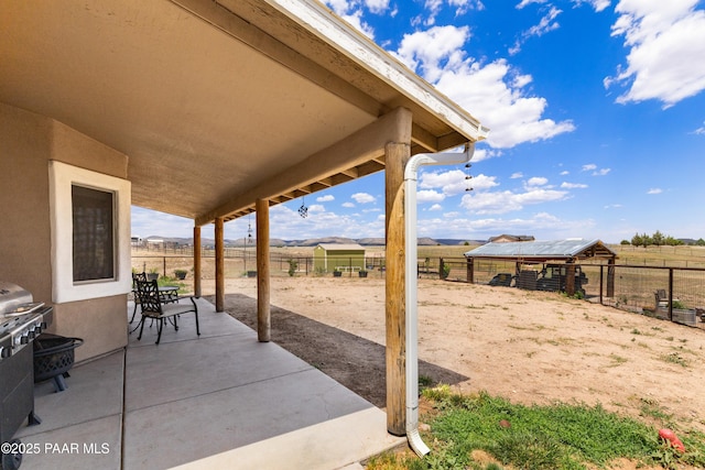 26455 N Bull Snake Rd, Paulden, AZ 86314 - view of patio with a view of countryside