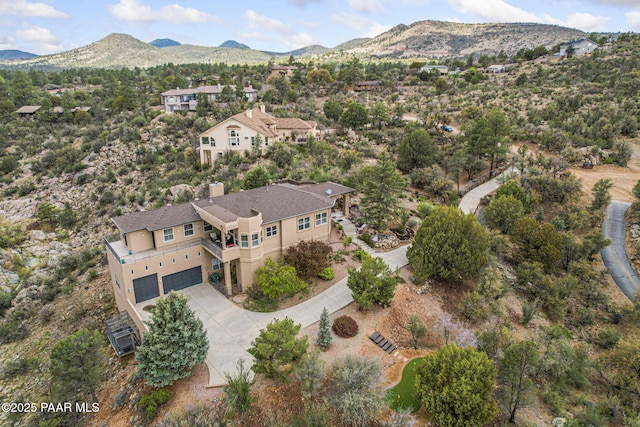 1671 W Catim Way, Prescott, AZ 86305 - view from above of property with a mountainous background