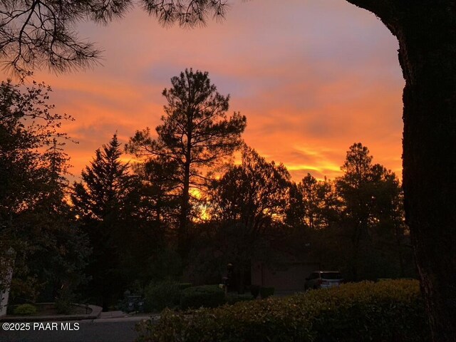 1141 Deerfield Rd, Prescott, AZ 86303 - view of nature at dusk