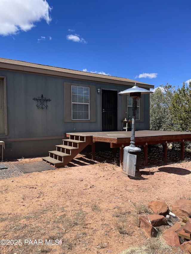 54683 N El Portal Ln, Seligman, AZ 86337 - view of front of home