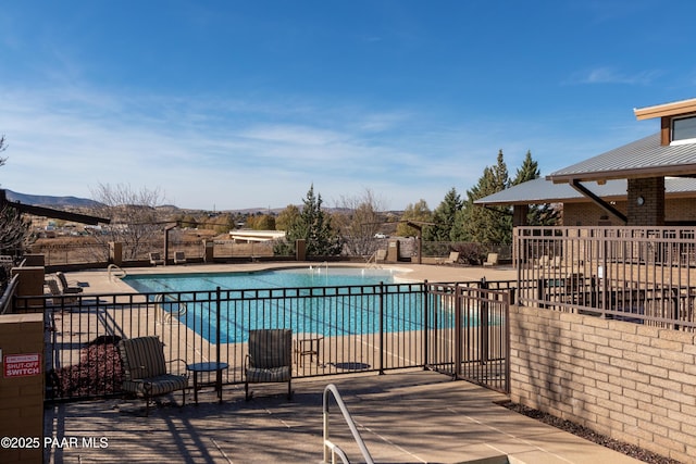 12933 Ponce St, Dewey-Humboldt, AZ 86327 - community pool with a patio area
