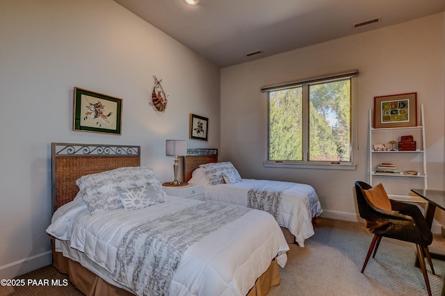 1690 Stable Rock Rd, Prescott, AZ 86303 - bedroom featuring baseboards, visible vents, and carpet flooring