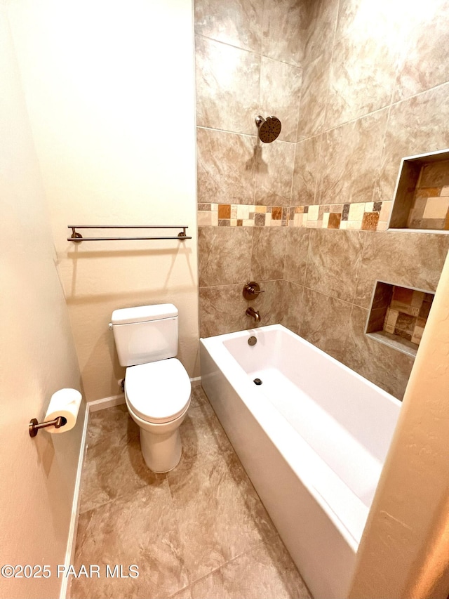 7010 N Race Track Rd, Prescott, AZ 86305 - full bath with toilet and shower / washtub combination
