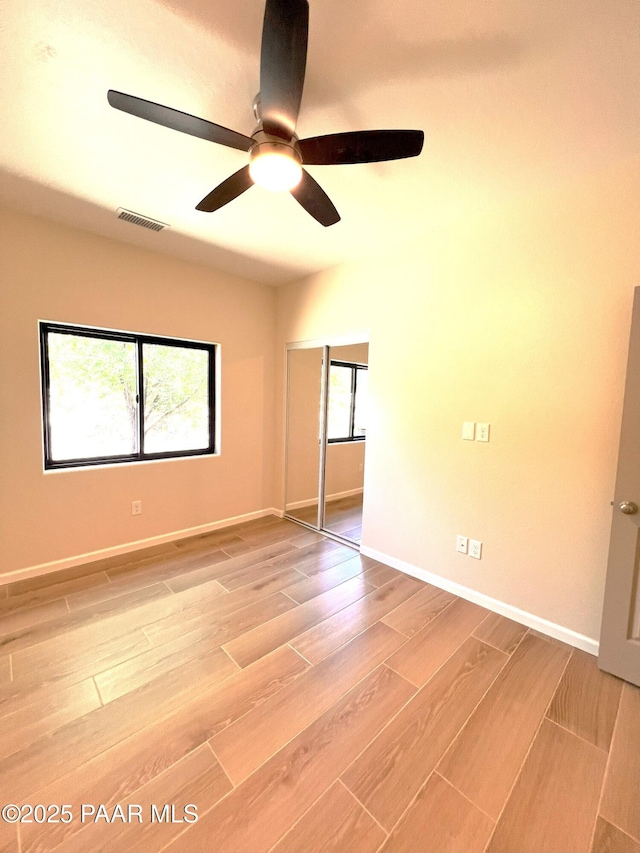 7010 N Race Track Rd, Prescott, AZ 86305 - spare room with a ceiling fan and light wood finished floors