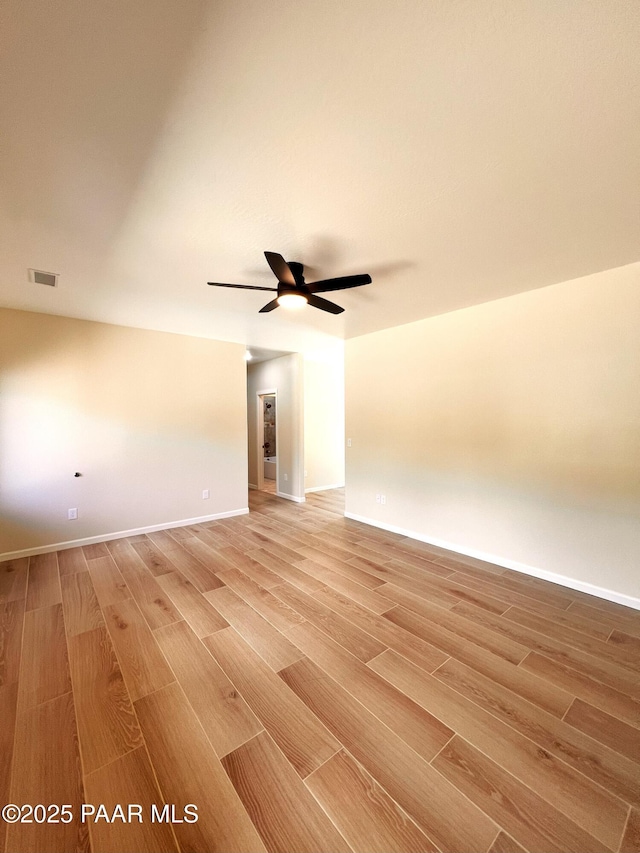 7010 N Race Track Rd, Prescott, AZ 86305 - unfurnished room featuring light wood finished floors and a ceiling fan