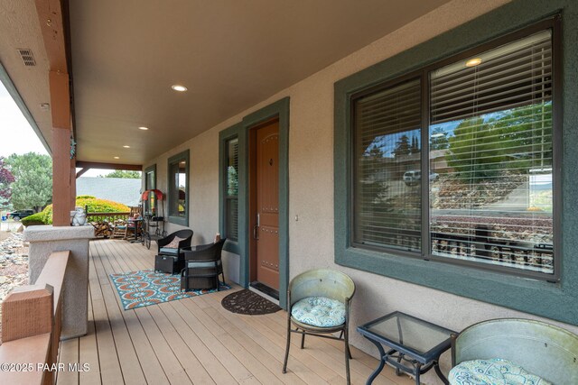 4995 Cactus Pl, Prescott, AZ 86301 - view of porch