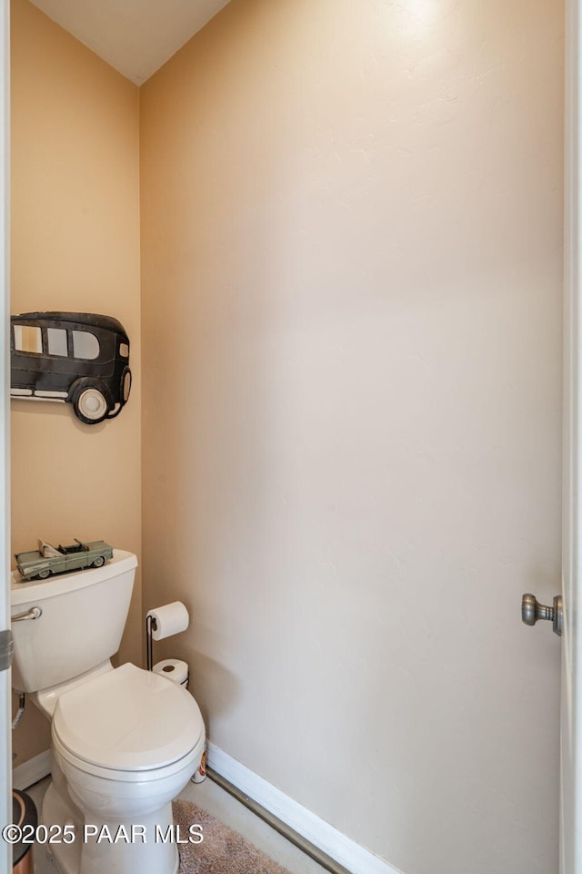 4995 Cactus Pl, Prescott, AZ 86301 - bathroom featuring toilet and baseboards