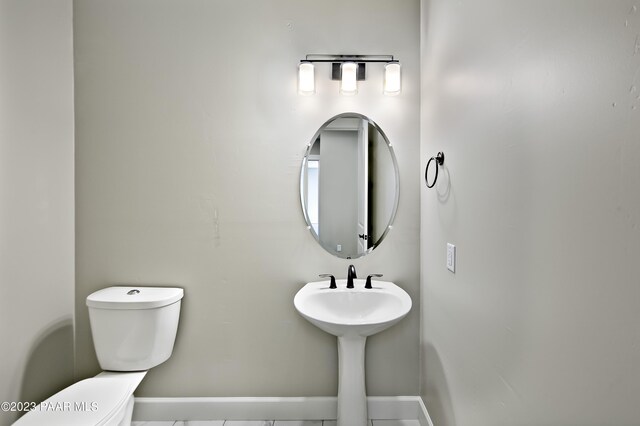 12214 N Petra Cir, Prescott, AZ 86305 - bathroom with toilet and baseboards